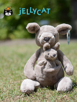 Jellycat Kara Kangaroo KAR2K　ジェリーキャット  親子 カンガルー　ぬいぐるみ