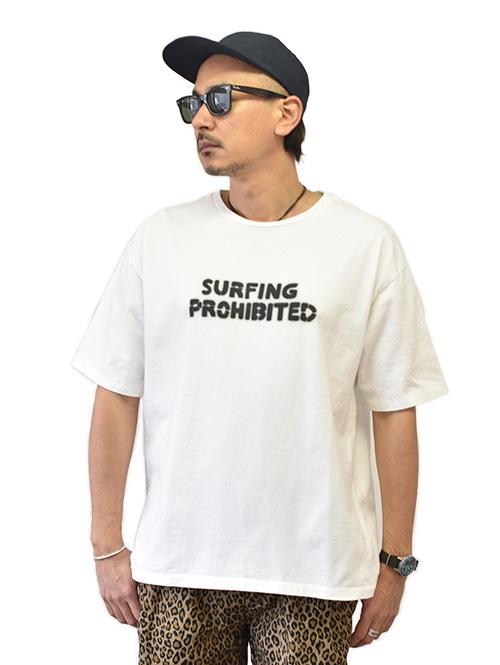 CAL O LINE SURFING PROHIBITED TEE