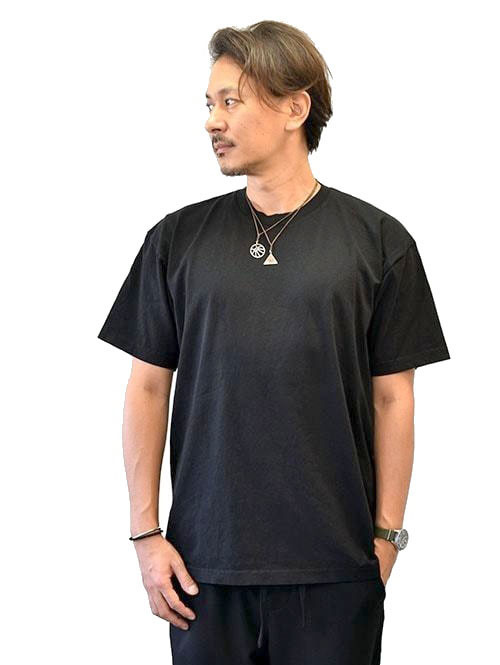 LOS ANGELES APPAREL 6.5oz ヘビーウエイトTシャツ Black 再入荷