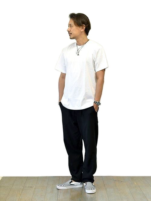 LOS ANGELES APPAREL 6.5oz ヘビーウエイトTシャツ White 再入荷