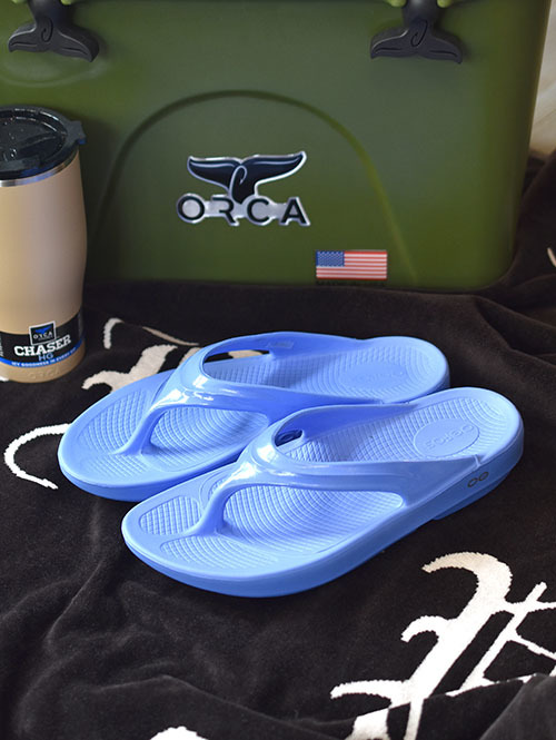 OOFOS リカバリーサンダル OOlala BLUE