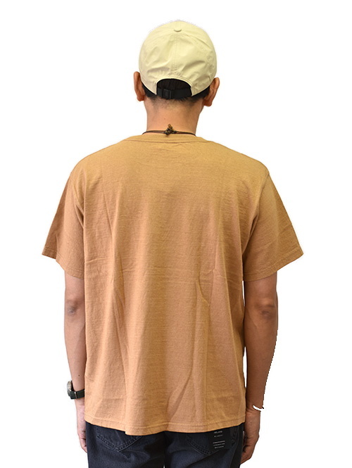 Good on ORGANIC S/S POCKET TEE Brown