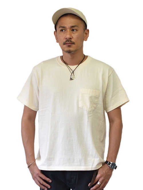 Good on ORGANIC S/S POCKET TEE Natural