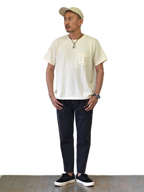 Good on ORGANIC S/S POCKET TEE Natural