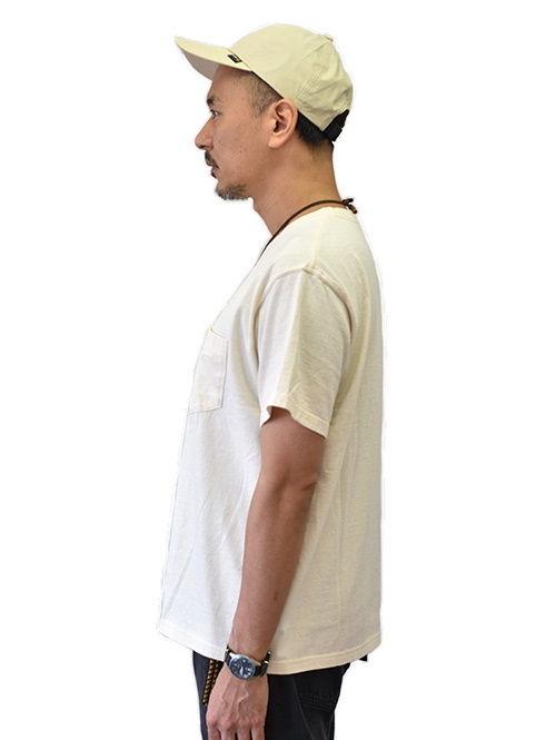 Good on ORGANIC S/S POCKET TEE Natural