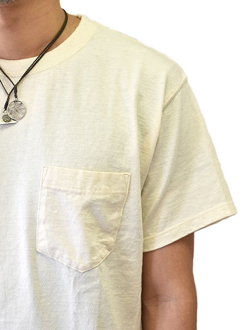 Good on ORGANIC S/S POCKET TEE Natural