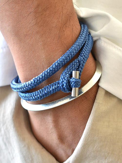 PIG&HEN TINY TINY ブレスレット BLUE
