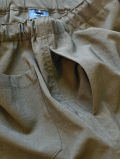 LA MOND SHARI SLIT SHORT - Khaki Brown