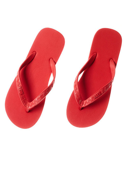MEN'S CORE COLLECTION SLIPPERS (FRUIT PUNCH) RED