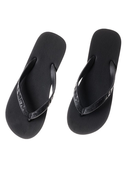 MEN'S CORE COLLECTION SLIPPERS (LAVA ROCK) BLACK