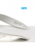HAYN  STUDDED SLIPPERS (HAUPIA) WHITE