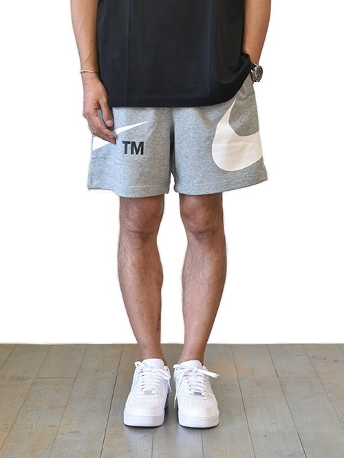 NIKE 限定販売 AS M NSW SWOOSH FT SHORT GREY
