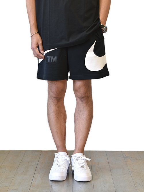 NIKE 限定販売 AS M NSW SWOOSH FT SHORT BLACK