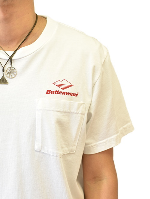 Battenwear Team Pocket Tシャツ - White