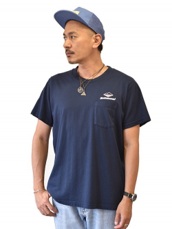 Battenwear Team Pocket Tシャツ - Navy