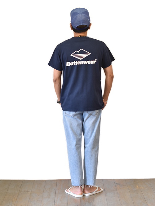 Battenwear Team Pocket Tシャツ - Navy