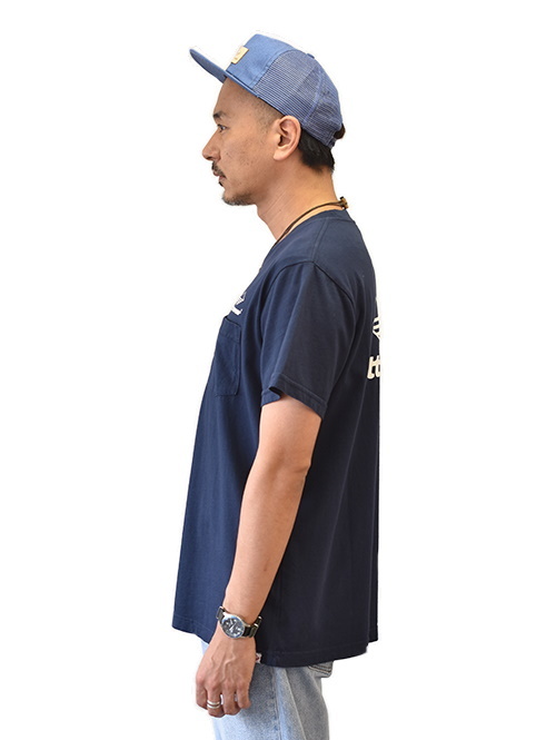 Battenwear Team Pocket Tシャツ - Navy を通販 | ETOFFE