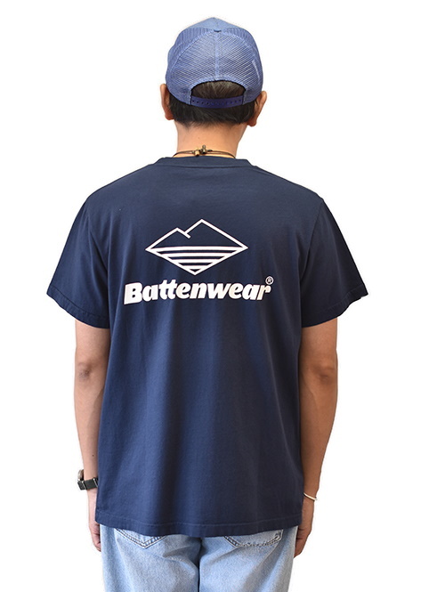 Battenwear Team Pocket Tシャツ - Navy を通販 | ETOFFE