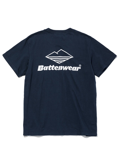 Battenwear Team Pocket Tシャツ - Navy