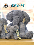 Jellycat Fuddlewuddle Elephant Large Lサイズ ジェリーキャットファドルウードル　エレファント 大きい ゾウ　 縫いぐるみ縫いぐるみ