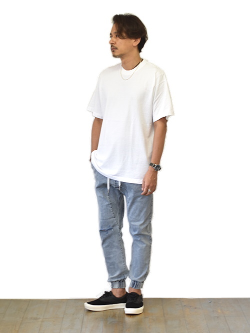 ZANEROBE Sureshot Denim jogger Mid Blond ジャパンモデル