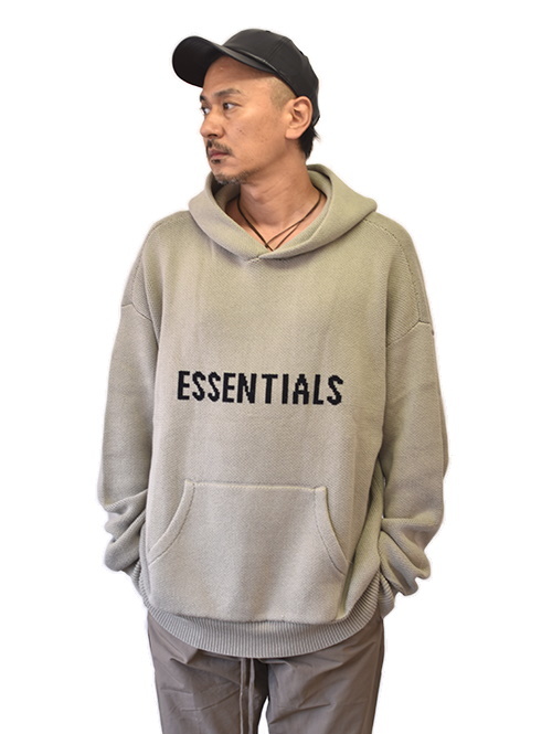 Essentials Fear Of God Pistachio Knit Sweater