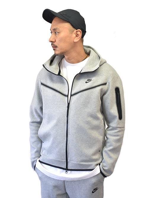 NIKE NEW TECH FLEECE PARKA テックパーカー GREY