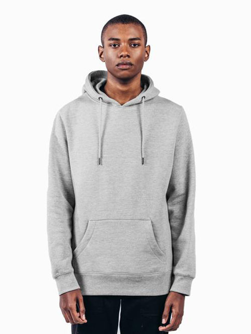 ORIGINAL FAVORITES Organic Cotton Hooded Sweatshirt  Grey