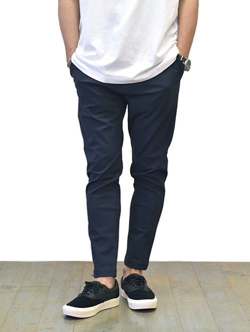 SERGEANT メリルハイテンションジョガーパンツ Navy 再入荷