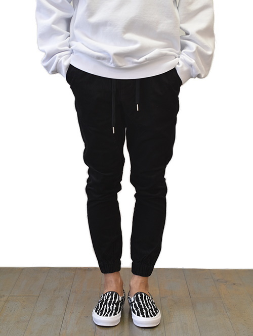 ZANEROBE Sureshot Cord Jogger コーデュロイ Black