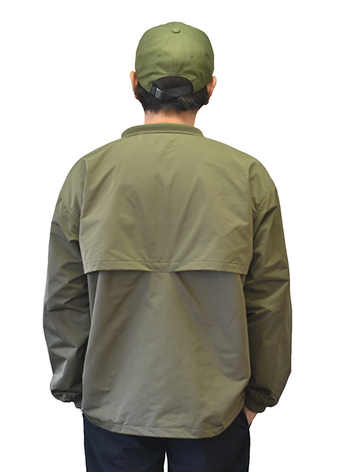 SERGEANT Peメモリーギャバ スピンドル入り クルー Olive