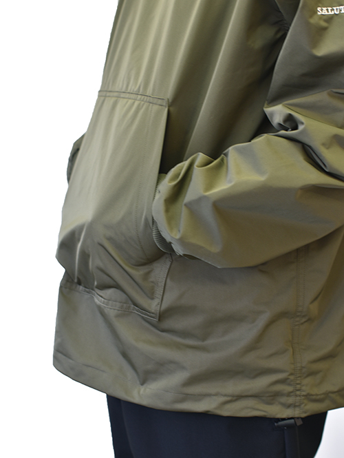 SERGEANT Peメモリーギャバ スピンドル入り クルー Olive