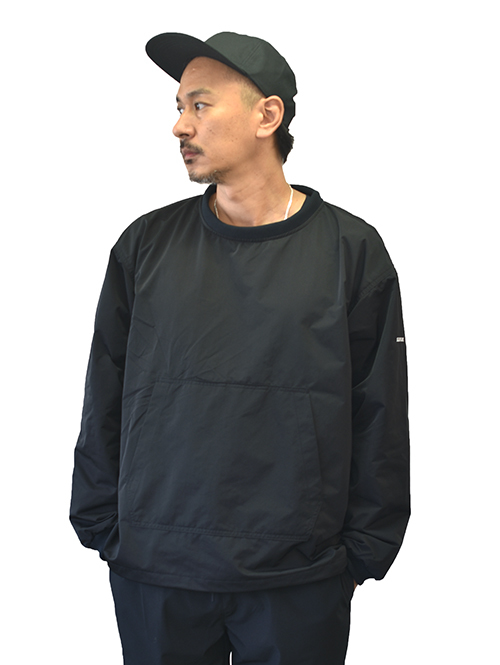 SERGEANT Peメモリーギャバ スピンドル入り クルー Black