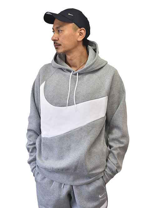 NIKE TECH SWASH PULLOVER HOODIE GREY