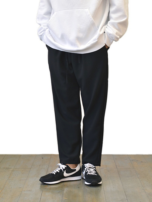 LA MOND STRECH OX PANT - Black 再入荷