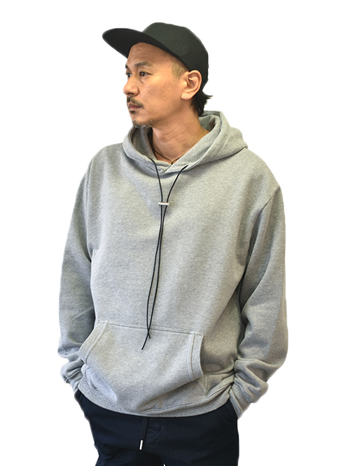 ZANEROBE LOWGO HOOD SWEAT Grey 再入荷