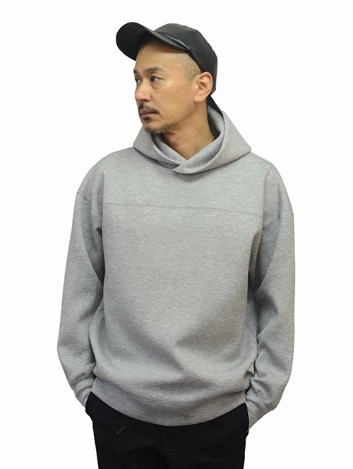 SERGEANT ダンボールニット プルオーバーパーカー Grey
