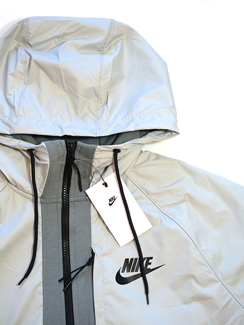 NIKE ウインターフリース ジップアップフーディジャケット Grey (DD4897-077)