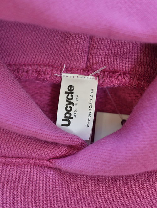 Upcycle Organic Fleece Parka - Purple