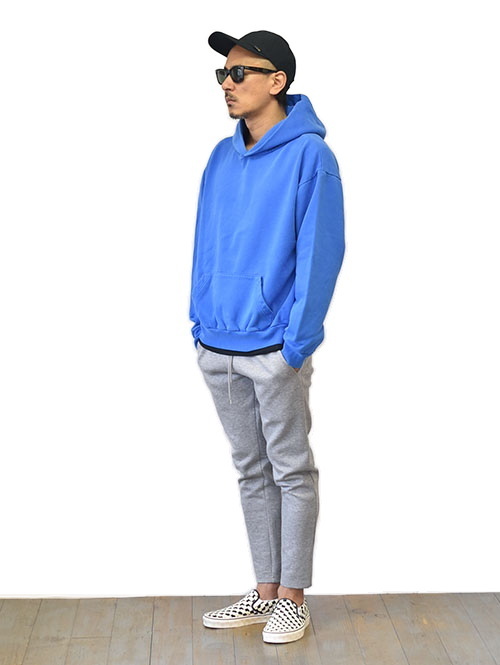 Upcycle Organic Fleece Parka - Blue