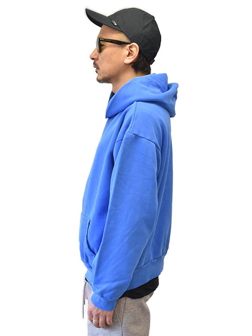 Upcycle Organic Fleece Parka - Blue