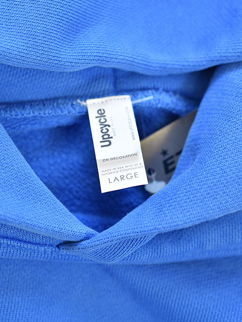 Upcycle Organic Fleece Parka - Blue