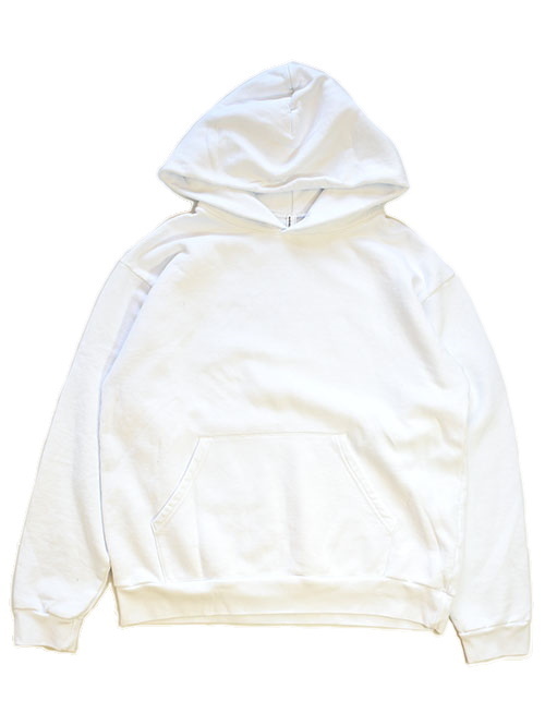 Upcycle Organic Fleece Parka - White