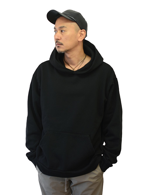 Upcycle Organic Fleece Parka - Black