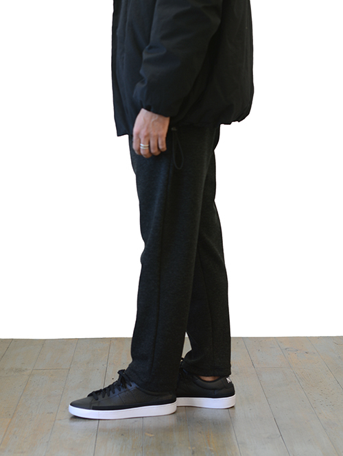 LA MOND TWEED KNIT PANT - Charcoal