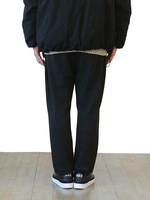 LA MOND TWEED KNIT PANT - Charcoal