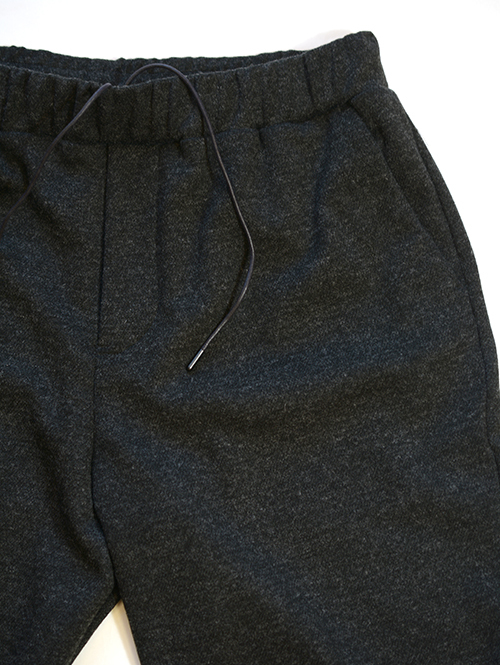 LA MOND TWEED KNIT PANT - Charcoal