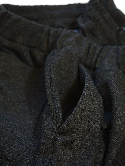 LA MOND TWEED KNIT PANT - Charcoal