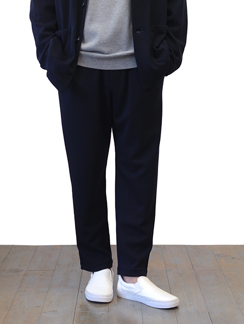 LA MOND TWEED KNIT PANT - D.Navy