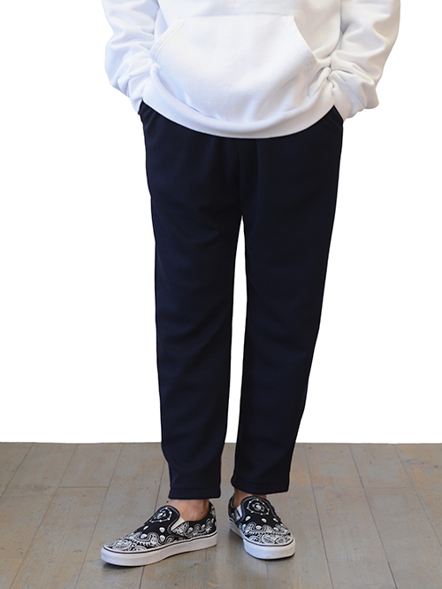 LA MOND TWEED KNIT PANT - D.Navy